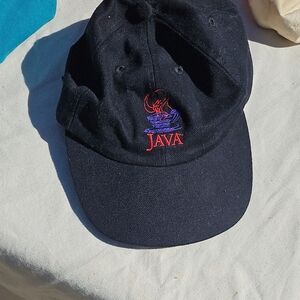 Source Unknown Black Java Hat